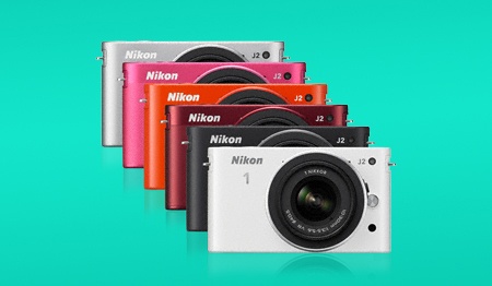 Nikon 1 J2 - 6 barevných verzí