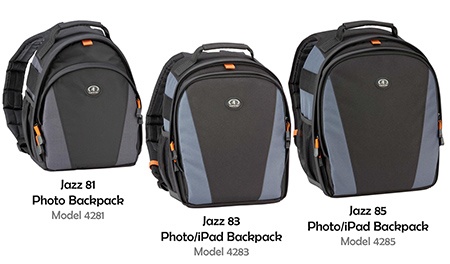 Tamrac Jazz 81, 83 a 85 – Photo a Photo/iPad Backpack