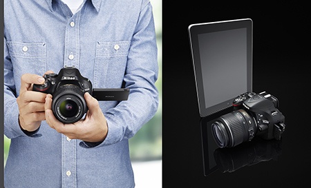 Nikon D5200 v akci a s iPadem