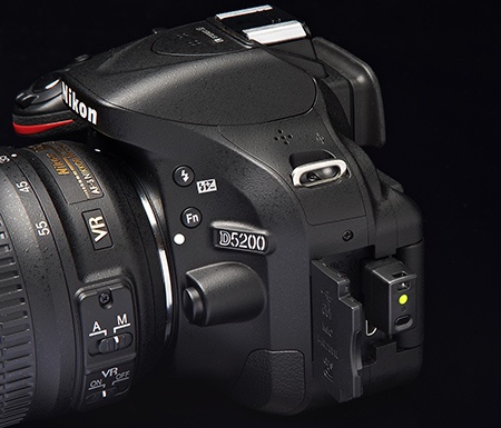 Nikon D5200 a bezdrátový Wi-Fi adaptér