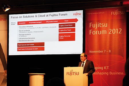 Fujitsu Forum 2012 – cloud