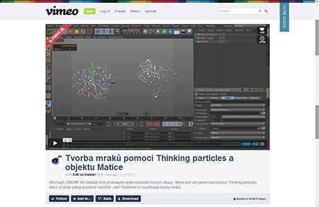 Mograph, Metaball, Thinking particles a Pyrocluster – a máme pěkné mraky...